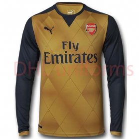 Áo bóng đá Arsenal 2015-2016 dài tay sân khách1