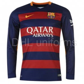 Áo bóng đá Barcelona 2015-2016 dài tay