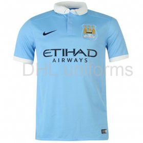 Áo bóng đá Manchester City 2015-2016 sân nhà