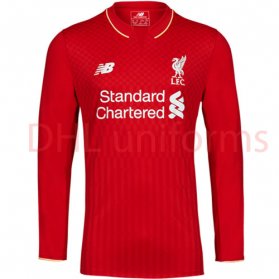 Áo bóng đá Liverpool 2015-16  dài tay sân nhà