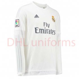 Áo bóng đá Real Madrid 2015-2016 sân nhà dài tay